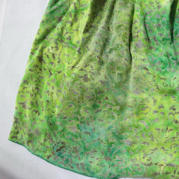 Green boho fairy princess dress - Picture 7 of 14